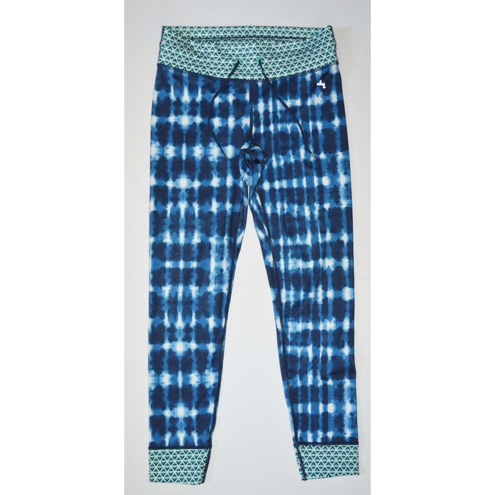 Joy Lab Women's Blue Green Drawstring Leggings M